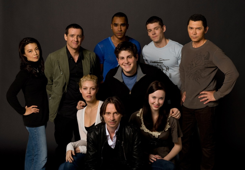 indoors, mature men, 1080P, coworker, men, portrait, crowd, group of people, looking at camera, adult, togetherness, smiling, males, young women, stargate universe