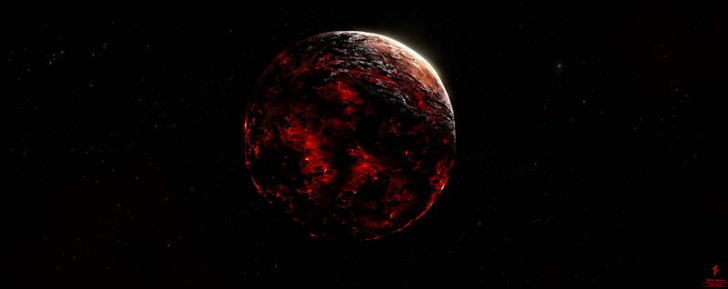 art, outdoors, 2K, star - space, space, natural phenomenon, black, moon, destruction, Alberto Vangelista, lava, planetary moon, eclipse, sphere, scenics - nature