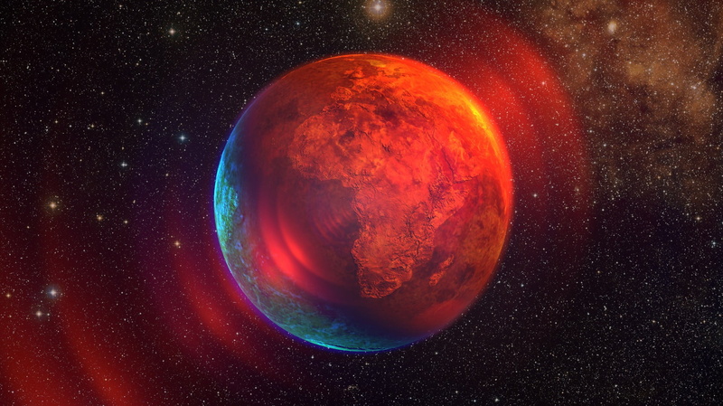 1080P, Earth, exploration, orange color, digital, planet, red, no people, sky, planet - space, night, beauty in nature, space exploration, star - space