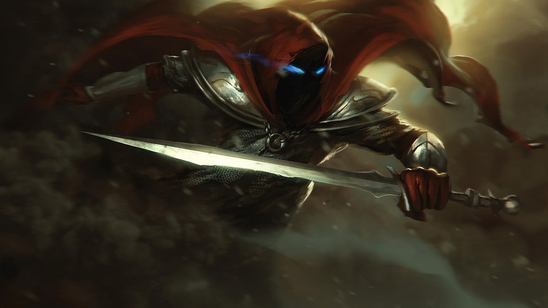 eyes, people, game, artwork, hd, Assassins, Blue Eyes, blue, warriors, art, swords, 1080P