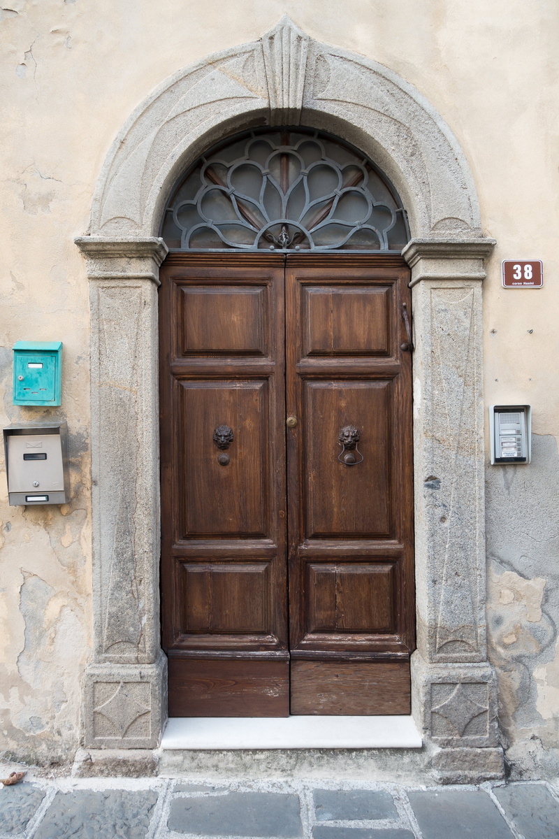 wood - material, door, wood, gate, day, security, safety, architecture, entrance, residential district, home, wrought iron, building, concrete, facade