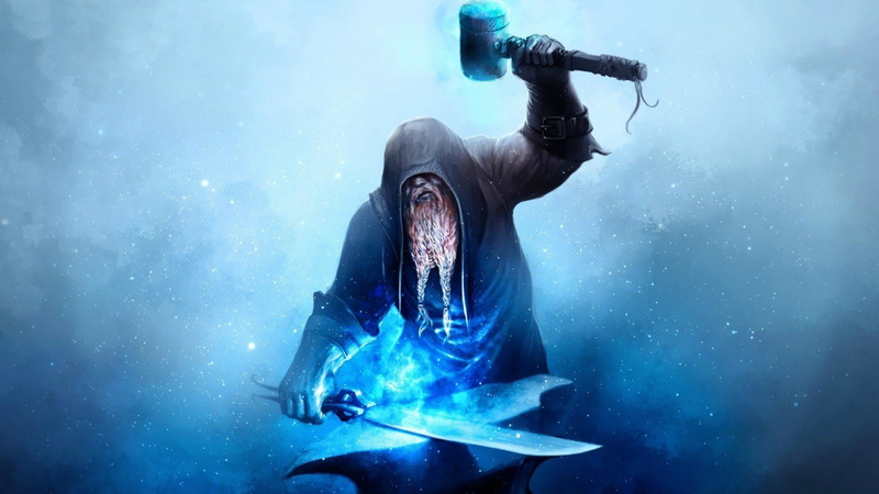 fantasy, art, blacksmith, 1080P, magic