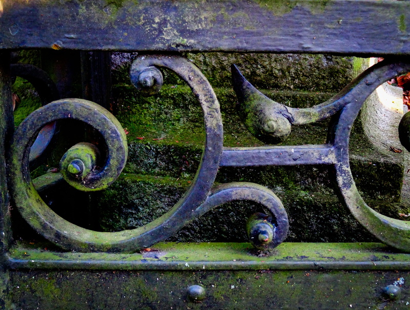 mode of transportation, deterioration, Wrought Iron, damaged, machinery, decline, day, outdoors, close-up, water, metal fence, transportation, run-down