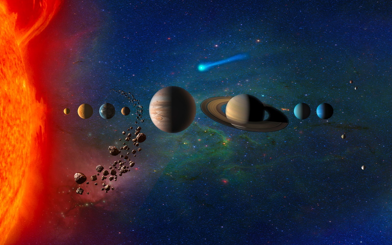 solar, Solar System, Orbit, Sun, TRAPPIST-1, HD, system, Planets, 5K, 5K