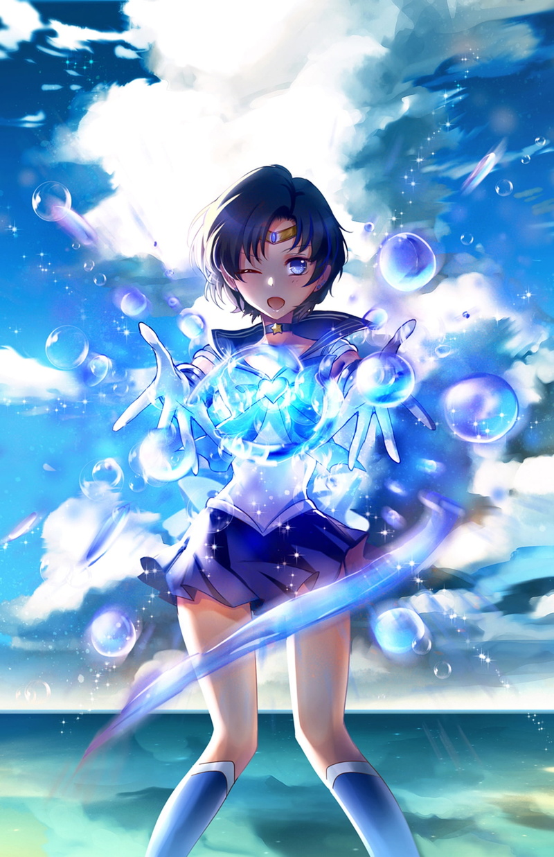 senshi, bishoujo, ami, mizuno, sailor, 1080P, moon