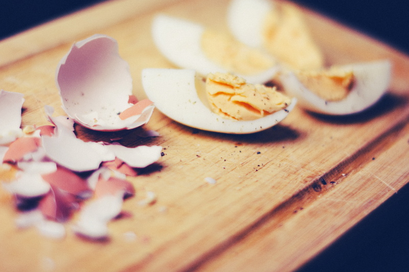 edible, Cooked egg, egg yolk, healthy eating, indoors, wellbeing, table, freshness, food, still life, meal, cutting board, kitchen, close-up, slice, selective focus