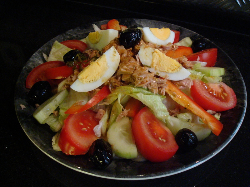 vegetable, dinner, no people, fish, Nutrition, bowl, close-up, fruit salad, egg, berry fruit, eggs, tuna, wellbeing, delicious, food and drink, healthy