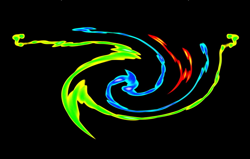 1080P, background, trajectory, color, line