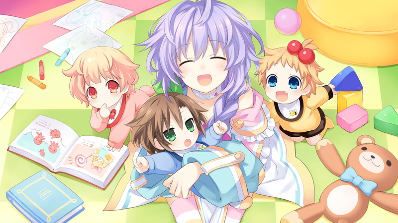 girls, leisure activity, celebration, females, creativity, multi colored, childhood, 4K, variation, human representation, toy, Hyperdimension Neptunia