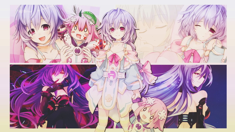 Neptune (Hyperdimension Neptunia), Hyperdimension Neptunia, 1080P, Plutia (Hyperdimension Neptunia), Video Game