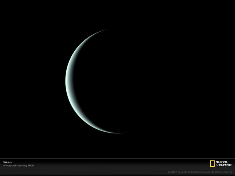 beam, Uranus, art, Space, 480P, planets, shadow, crescent beam, hd, planet, crescent