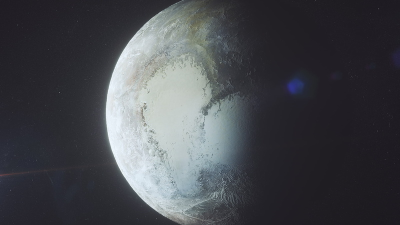 space, Pluto, sky, 1080P, planet