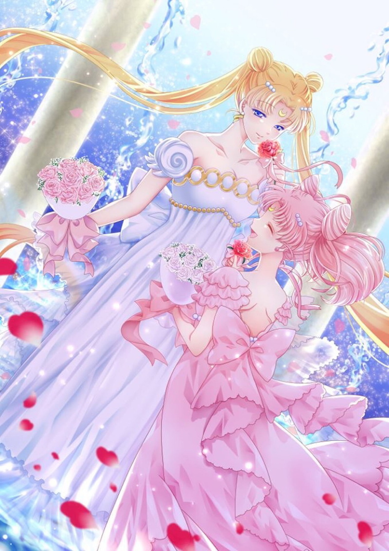 anime, beautiful, long, hair, moon, 1080P, series, senshi, characters, sailor, girl, bishoujo