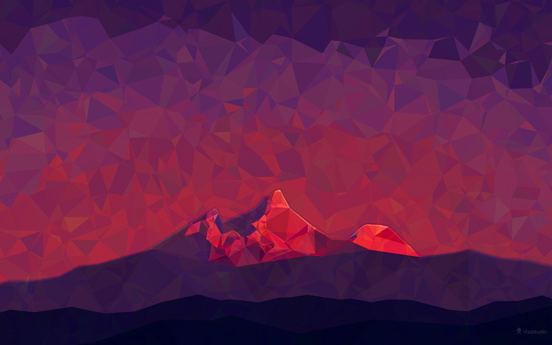 2K, minimalism, Pixel Art, Vladstudio, Low Poly
