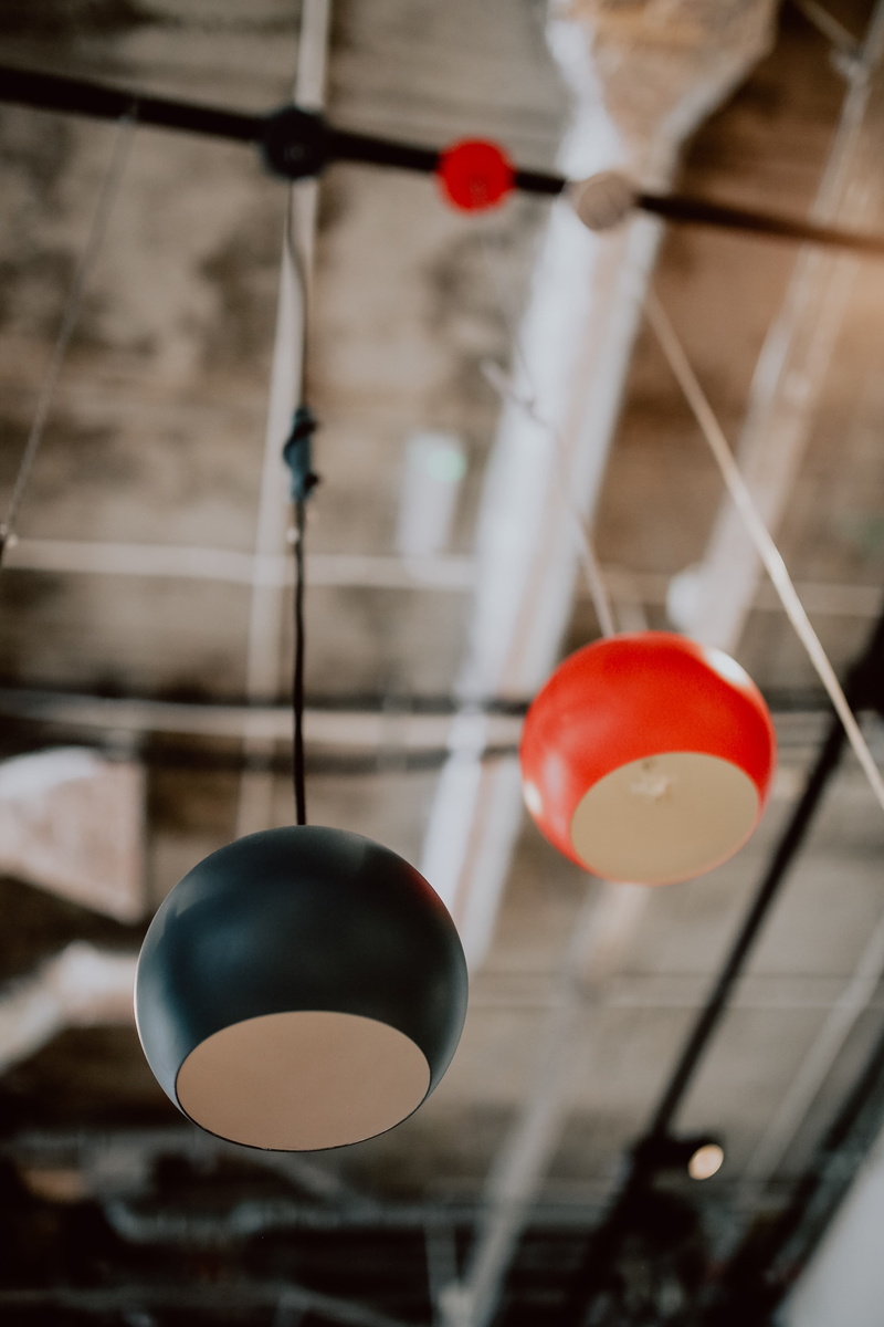 day, red, scandi, low angle view, indoors, interior design, light, shape, accesories, home decor, illuminated, focus on foreground, accessories, electric lamp