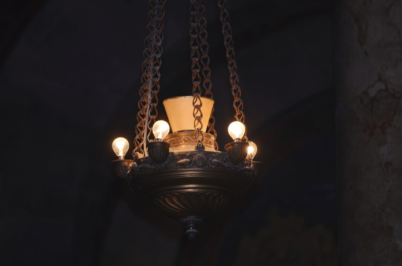 low angle view, jerusalem, light bulb, electricity, ornate, no people, dark, 4K, close-up, hanging light, glowing, interior, hanging, illumination, still life