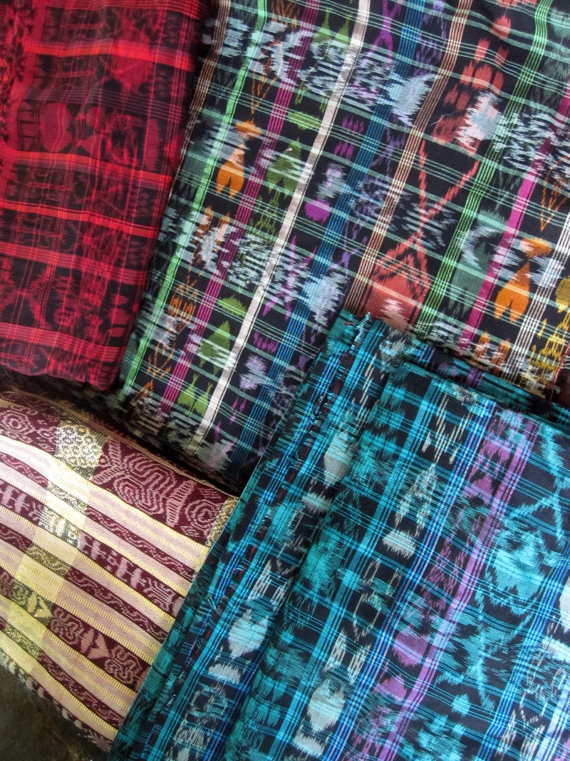 hispanic, no people, wealth, finance, indigenous, 4K, stack, day, fabric, business, text, bright, multi colored, backgrounds, guatemala, close-up, abundance