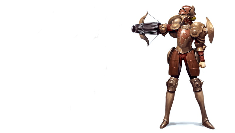 studio shot, cut out, representation, Samus Aran, metal, weapon, aggression, copy space, figurine, Metroid, toy, male likeness, futuristic, full length