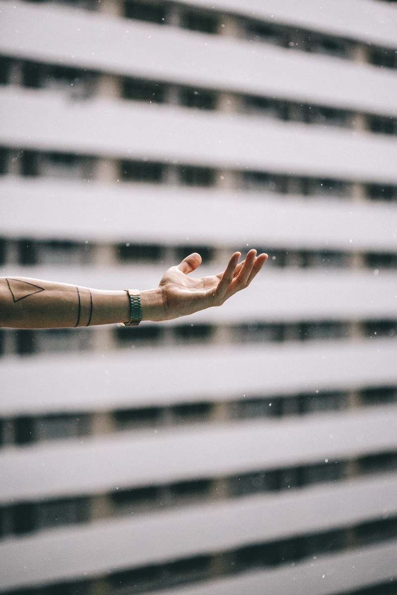 real people, rain, architecture, close-up, women, s, raindrops, hand, beside, human finger, catching, building exterior, building, built structure, person