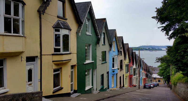apartment, outdoors, nature, cobh, water, 4K, mode of transportation, road, land vehicle, built structure, house, motor vehicle, city, residential district
