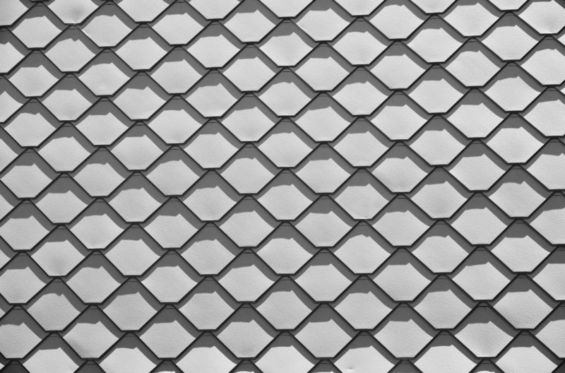 close-up, symmetry, backgrounds, day, 4K, gray, untitled, architecture, minimal, repetition, outdoors, shape, black and white, no people, design, fence