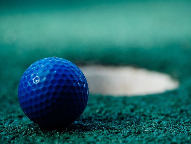 4K, close-up, hole, recreational Pursuit, golf Course, competition, hobbies, nature, sports, grass, ball, leisure activity, single object, focus on foreground