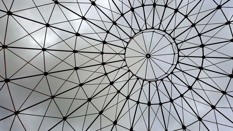 futuristic, skylight, window, art, closeup, clouds, circle, backgrounds, directly below, full frame, black and white, design, rain, triangle shape, architecture