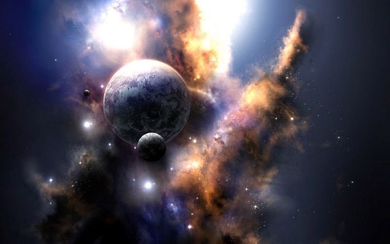 science, blue, stratosphere, beauty in nature, explosion, light - Natural Phenomenon, star Field, dust, solar System, 1080P, space, eclipse, nature, earth