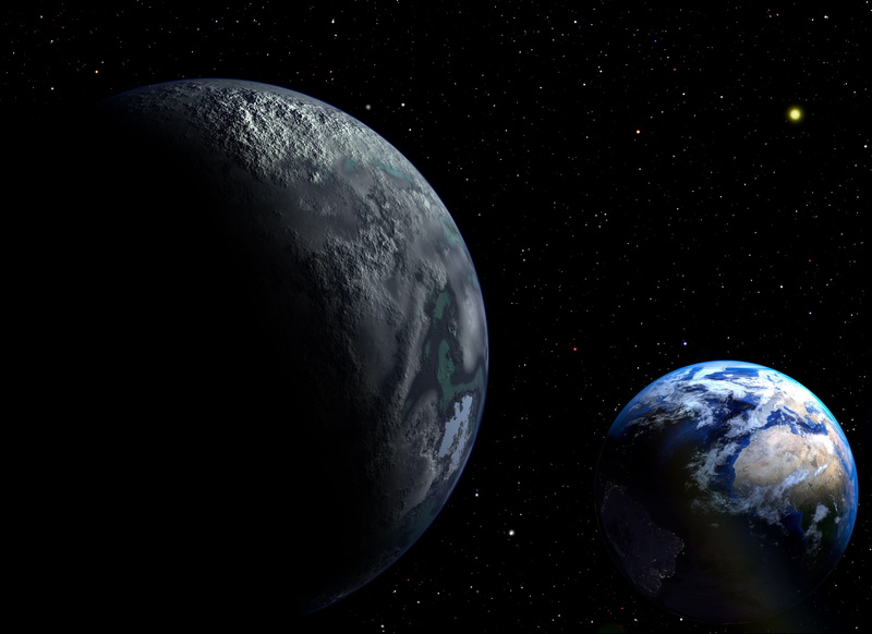 sky, galaxy, cosmos, nibiru, planet earth, night, solar system, astronomy, globe - man made object, planetary moon, planet, the ninth planet, nature, orbiting