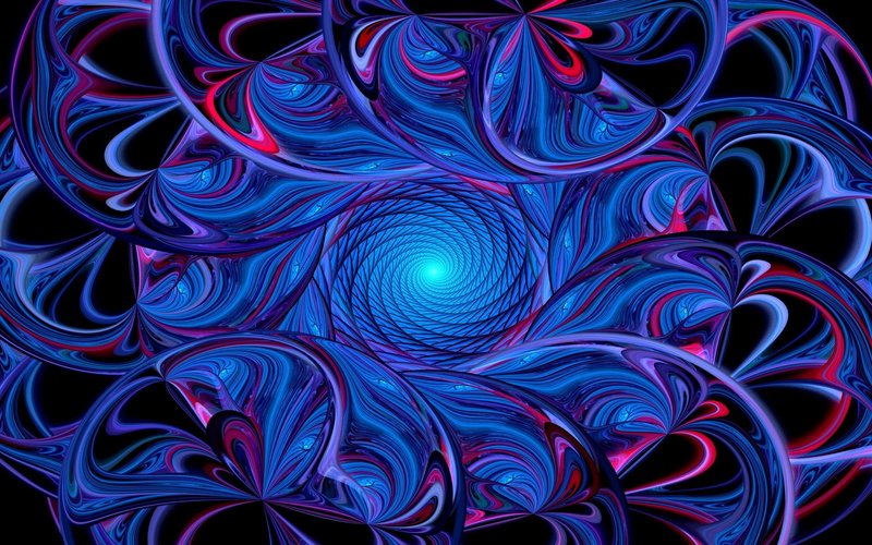 abstract, blue, rotation, vibrant color, art, spiral, motion, creativity, image, backdrop, surreal, computer Graphic, neon, fantasy, illuminated, chaos
