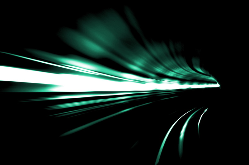 abstract, technology, black background, tunnel, illuminated, night, 4K, light - Natural Phenomenon, transportation, speed, computer Graphic, light, long Exposure