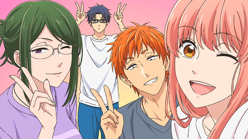 Anime, 1080P, Hanako Koyanagi, Hirotaka Nifuji, Narumi Momose, Tarou Kabakura, Wotaku ni Koi wa Muzukashii