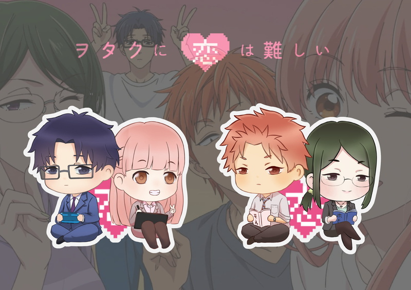 1080P, Wotaku ni Koi wa Muzukashii, Tarou Kabakura, Anime, Hanako Koyanagi, Narumi Momose, Hirotaka Nifuji