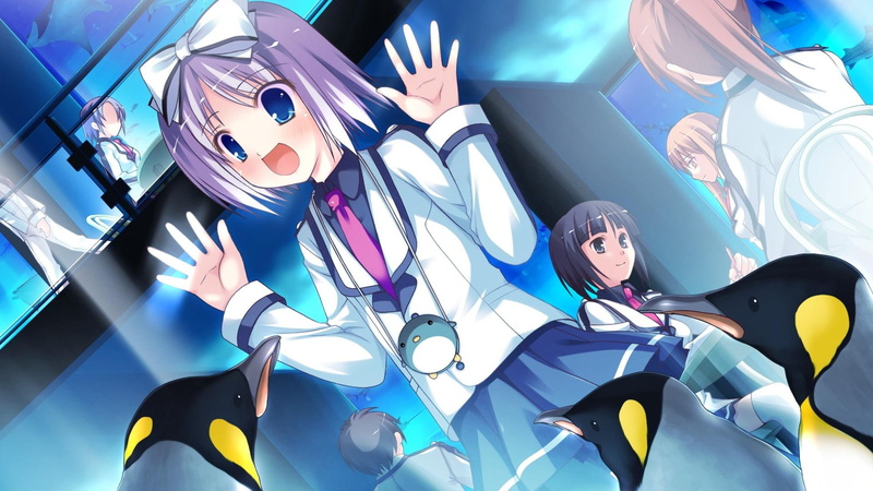 waga, wa, 1920x1080, keri, koi, purple, girl, anime, school, ide, haired, iro ni ide keri waga koi wa, 1080P, uniform, iro, ni, illustration