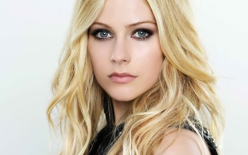 music, Avril Lavigne, women, blonde, 1080P
