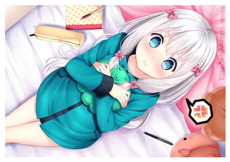 anime, girls, anime girls, 720P, 1696x1200, ero manga-sensei, manga, ero, sagiri, sensei, pouting, izumi, izumi sagiri