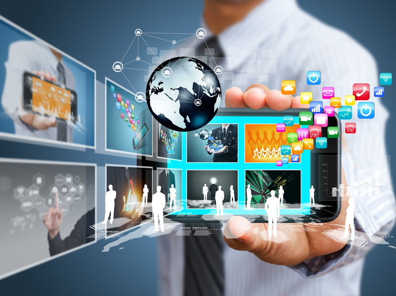icons, smartphone, phone, scheme, computer, 4K