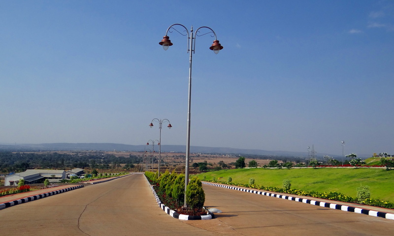 transportation, clear sky, 4K, direction, plant, karnataka, architecture, india, city, belgaum, legislature, water, suvarna vidhana soudha, nature, no people