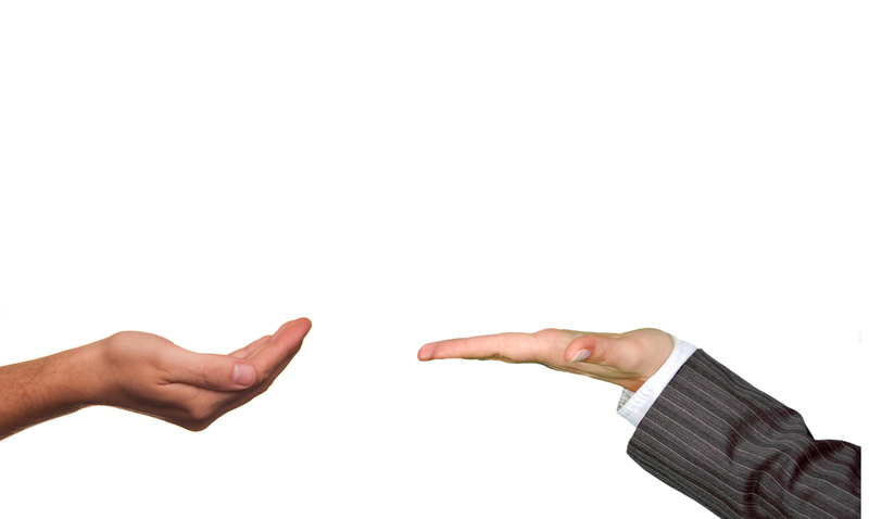indoors, aggression, upward, white background, people, present, presentation, take, unrecognizable person, communication, businessman, hand, body part