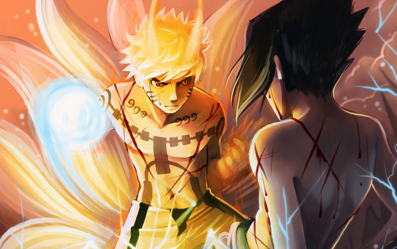 uchiha, sasuke, naruto, shippuden, uzumaki, mode, chakra, 2K