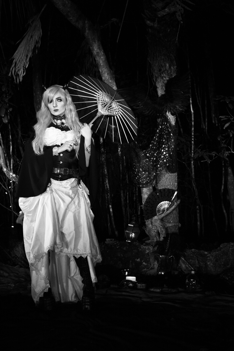 holding, magical, cultures, ritual, forest, costume, front view, fairytale, scary, mask, fashion, attractive, vampire, spooky, ghost, dream, young adult