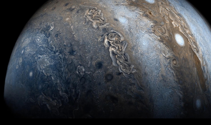 planet, solar system, space, storm, Jupiter, 2K