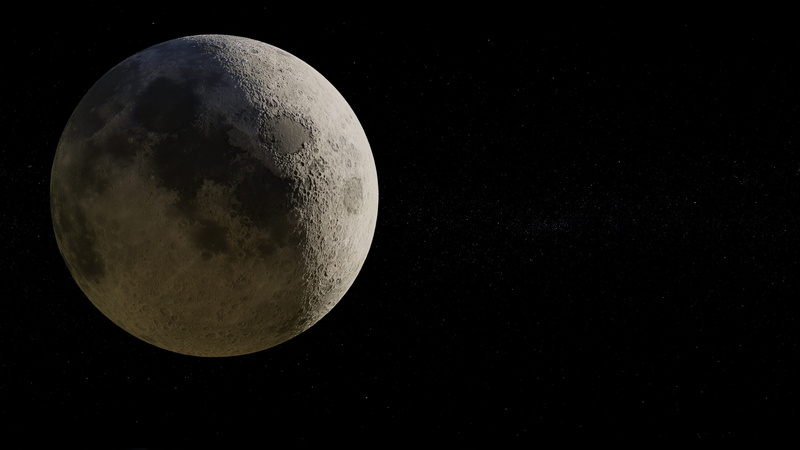 space, astrology, moon surface, star, 3d, black background, sky, night, eclipse, majestic, 4K, universe, outdoors, astronomy, star - space, blender, scenics - nature