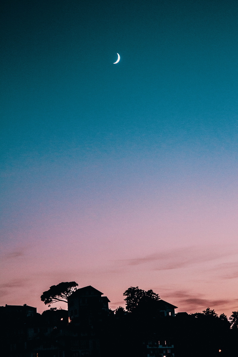 blue, france, city, sun, copy space, silhouette, romantic sky, outdoors, beauty in nature, night, building exterior, building, no people, nature, sunset