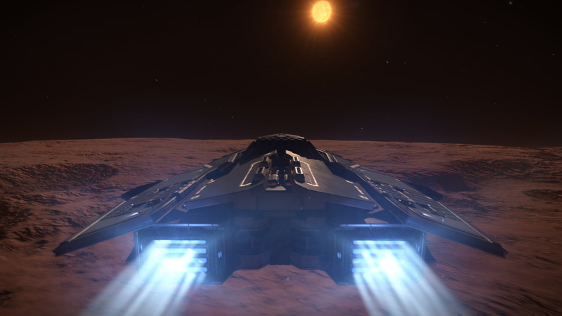 Elite: Dangerous, technology, exploration, sky, digital composite, science, mode of transportation, transportation, space, moon, 1080P, front view, outdoors