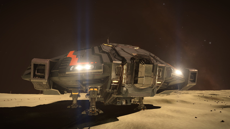 beauty in nature, mode of transportation, land, snow, sky, outdoors, space, winter, Elite: Dangerous, science, technology, transportation, scenics - nature