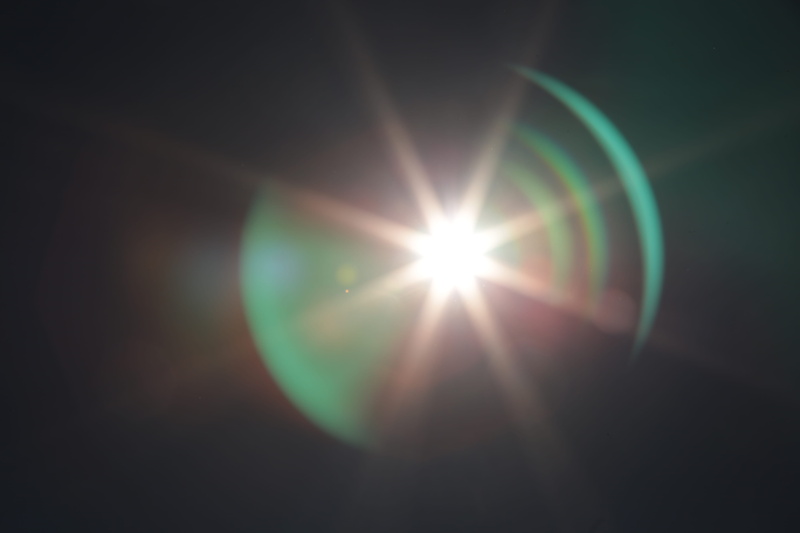 sky, scenics - nature, solar eclipse, day, space, sun, brightly lit, nature, lens flare, outdoors, 5K, sunlight, bright, light, astronomy, circle, tranquility