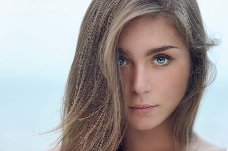girl, 2K, model, Nastya, Panteleeva, look, eyes, face, hair, beauty