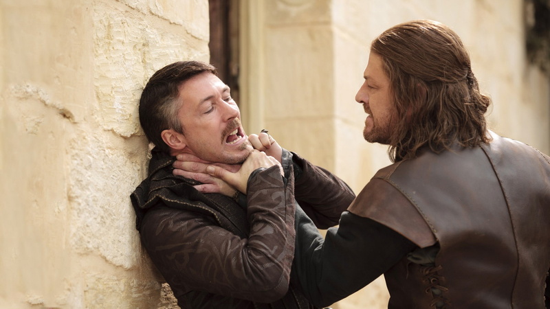 Eddard Stark, Petyr Baelish, 1080P, Aidan Gillen, Game Of Thrones, Sean Bean, TV Show