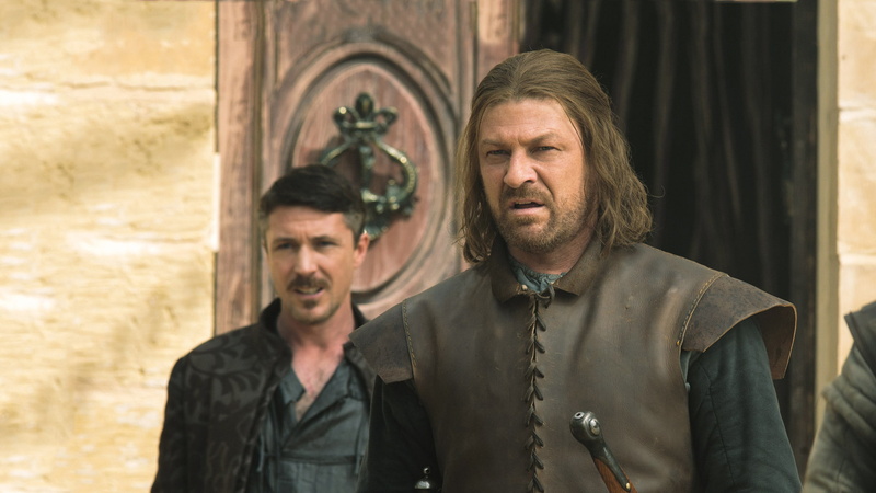 Sean Bean, Aidan Gillen, Game Of Thrones, Petyr Baelish, TV Show, 1080P, Eddard Stark
